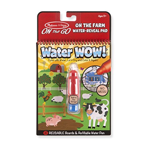 Melissa & Doug  On The Go Water Wow! - Farm Toy