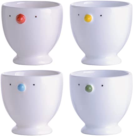 BIA Chick Porcelain Egg Cups 4-Pack