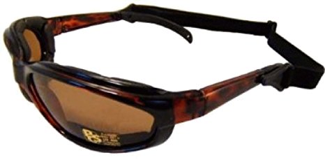 Freedom Ski Snowboard Polarized Foam Padded Sunglasses Glasses