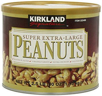 Kirkland Signature Super XL VA Peanuts, 40 Ounce