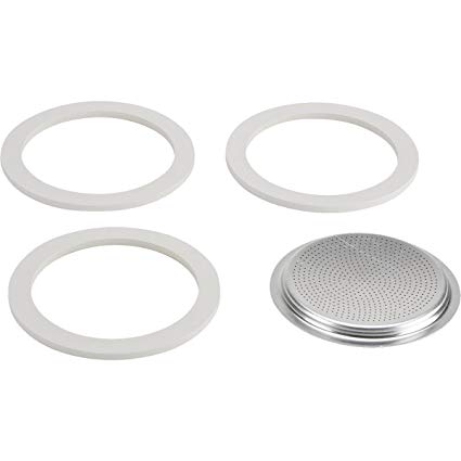 Replacement Gaskets & Screen for 9 Cup Moka Express