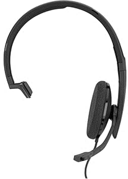 Sennheiser SC 130 USB-C (508353) - Single- Sided (Monaural) Headset for Business Professionals | with HD Stereo Sound, Noise-Canceling Microphone, & USB-C Connector (Black)