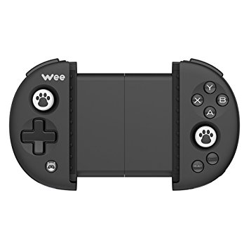 Wee Games Controller Wireless Bluetooth Gamepad for 3.5-6.3 Inch iOS/Android Smartphone for Samsung Galaxy S8