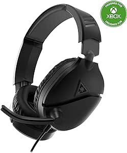 Turtle Beach Recon 70 Noir Xbox Casque de Gaming Multi-Plateforme for Xbox Series X|S, Xbox One, PS5, PS4, Nintendo Switch, PC and Mobile