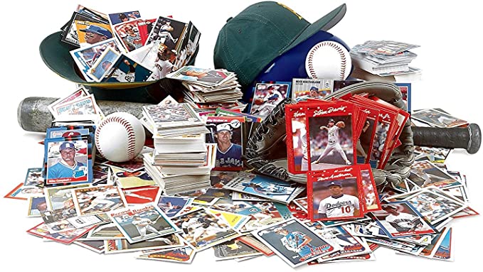 1000 Baseball Cards from 7 Decades