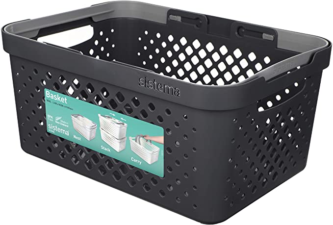 Sistema 18.5L Charcoal Basket, Polypropylene, 18.5 Litre