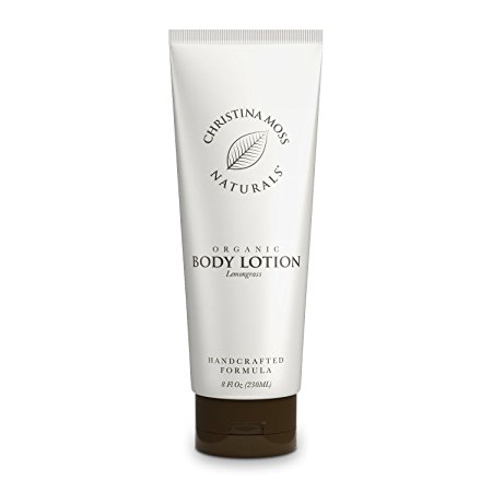 Body Lotion Moisturizer. Organic, Natural Moisturizing Skin Cream for Sensitive, Oily or Severely Dry Skin. Anti-Aging, Anti-Wrinkle, No Toxic Chemicals. For Women & Men. Christina Moss Naturals. 8oz.