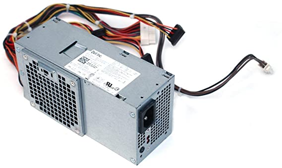 Dell Genuine OEM 250 Watt Power Supply Unit for Inspiron 530s, 620s, Vostro 220s Slim Model, Part Number: 3WFNF