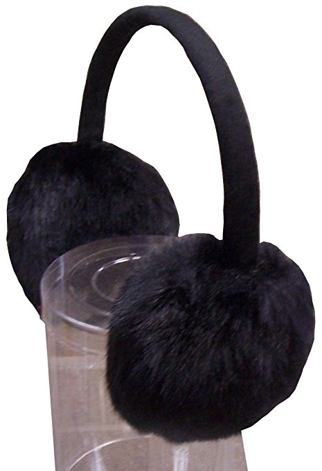 N'Ice Caps Unisex Soft Plush Faux Fur Adjustable Earmuff for All Ages