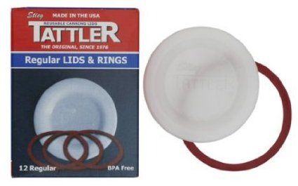 Tattler Reusable Regular Size Canning Lids