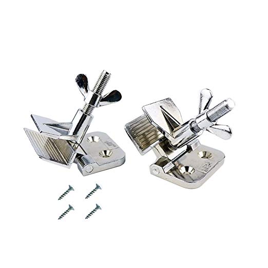 2 pc of Screen Frame Butterfly Hinge Clamp for Silk Screen Printing Sturdy Quality, 4 Screws Included.