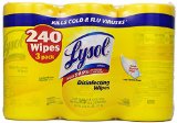 Lysol Disinfecting Wipes Value Pack Lemon and Lime Blossom 240 Count