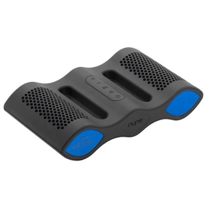 NYNE Multimedia Aqua Floatable Waterproof Bluetooth Speaker (Grey/Blue)