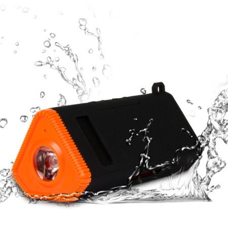 KMASHI Outdoor Waterproof Bluetooth Speakers Bicycle Wireless Speaker with 35 Hours of Playtime for All Bluetooth-Enabled Devices