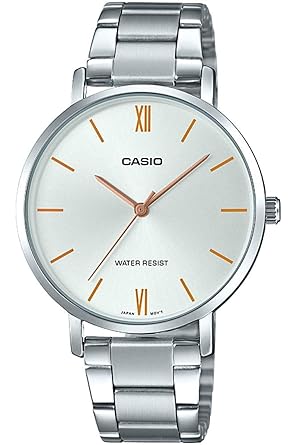 Casio Analog Silver Dial Women's Watch-LTP-VT01D-7BUDF (A1625)