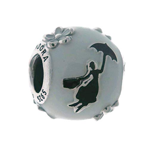 PANDORA Disney Mary Poppins’ Silhouette 925 Sterling Silver Charm - 797510ENMX