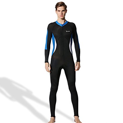 OXA Men's Ultrathin Wetsuits Lycra Full Body Diving Suit for Snorkeling, Swimming and Scuba Diving