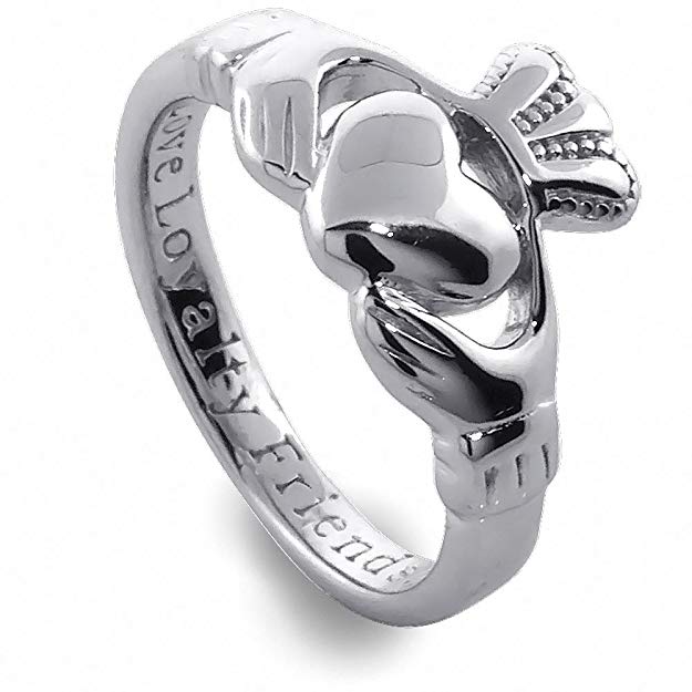 Sterling Silver Ladies' Claddagh Ring