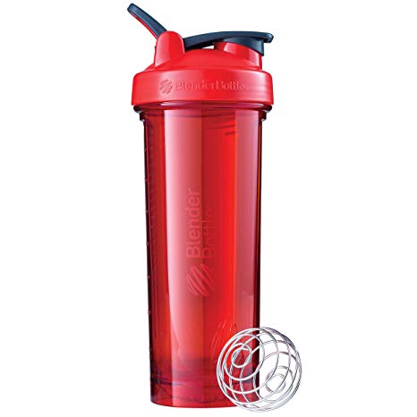 BlenderBottle Pro Series Shaker Bottle, Pro32-Ounce, Red (C02016)