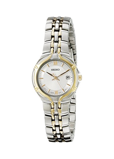 Seiko Women's SXD646 Two-Tone Stainless Steel Watch
