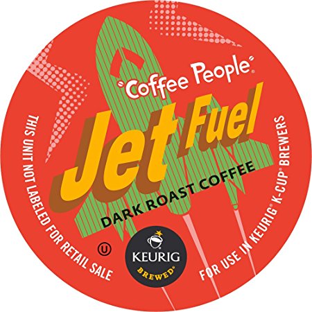 Keurig, Coffee People, Jet Fuel, K-Cup Counts, 50 Count