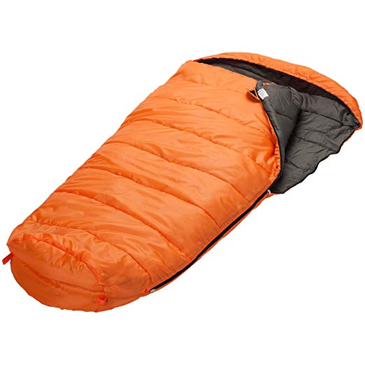 Skandika Vegas Mummy Sleeping Bag, Warm 300 gsm, Filling and Breathable for Camping, Hiking and Trekking, 220 x 110 cm/XL X-Wide