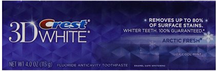 Crest 3D White Arctic Fresh Icy Cool Mint Flavor Whitening Toothpaste 4 Oz