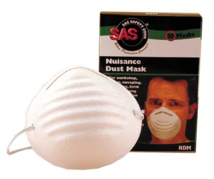 SAS Safety 2985 Non-Toxic Dust Mask Box of 50
