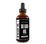 Spiced Sandalwood Scent - 1 RATED Leven Rose Beard Oil and Leave-in Conditioner - Best Scented Beard Oil 100 Organic Natural for Groomed Beard Growth Mustache Skin for Men - 1 oz - Premium Oils