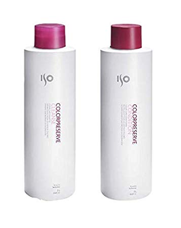 ISO Color Preserve Cleanse 33.8 Oz. Shampoo   33.8 Oz. Conditioner