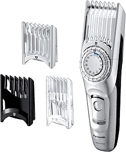 Panasonic Hair Cutter Hair Clipper Rechargeable/AC Type Silver ER-GC74-S