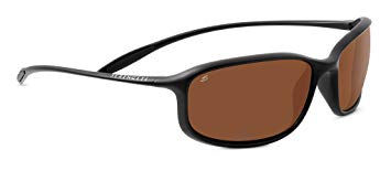 Serengeti Sestriere 8107, Satin Black with Polar PHD Drivers Photochromic Lenses