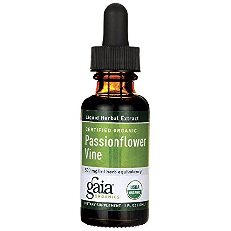 Gaia Herbs Organic Passionflower Vine - 1 oz, fluid [Kitchen]