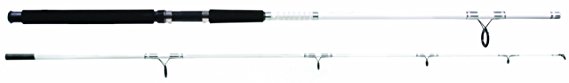 Sea Striker 12-Feet Surf Spinning Rod, 2-Piece, White/Silver Finish