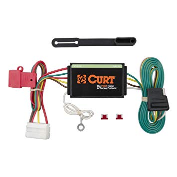 CURT 56192 Vehicle-Side Custom 4-Pin Trailer Wiring Harness for Select Acura MDX SUV