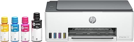 HP Smart Tank 5105 Wireless All-in-One Printer, Cartridge free Ink Tank Printer, up to 3 years of ink included, mobile print, mobile fax, scan & copy