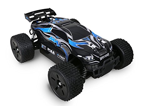 Holy Stone 007 Remote Control Car High Speed Off-Road RC Racing Truck 1/16 2.4G 4WD RTR Includes Bonus Battery, Color Blue