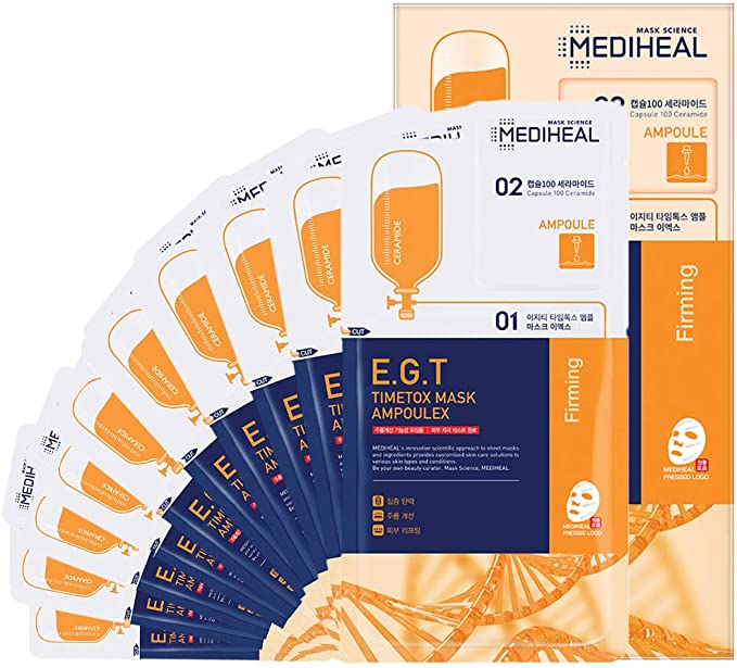 Mediheal E.G.T Timetox Mask Ampoulex 27ml/3ml (1box/ 10pcs)
