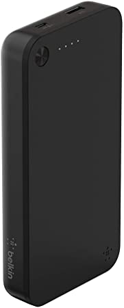 Belkin Boost Charge Power Bank USB-C 20 K   USB-C Cable (20100 mAh USB Power Delivery for MacBook, iPad Pro, Surface Pro, Nintendo Switch, iPhone and iPad), Black