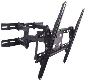 VonHaus Double Arm Cantilever Bracket Wall Mount with Tilt for 23-56 inch LCD Flat Panel TV