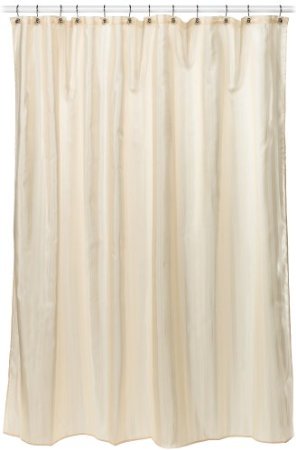 Croscill Fabric Shower Curtain Liner, 70-inch by 72-inch, Linen