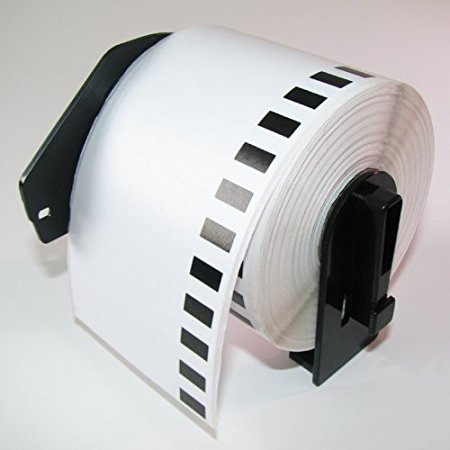 Brother DK-2205 Labels, Brother DK-2205 Compatible 2-3/7" x 100' Continuous White Label For QL-500, QL-550, QL-570, QL-650, QL-1050, QL-1060 - Brother DK 2205 Labels