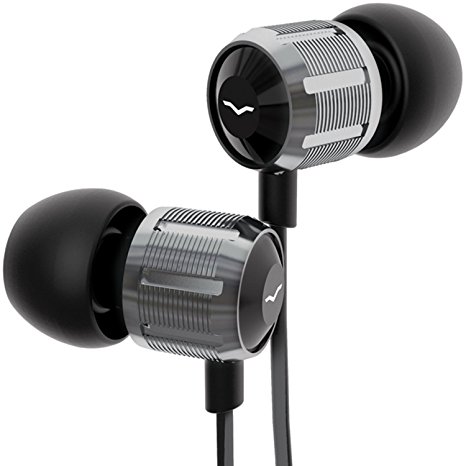 V-MODA Bass Freq Metal In-Ear Noise-Isolating Headphone (Gunmetal Black) (Discontinued by Manufacturer)