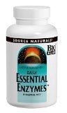 Source Naturals Essential Enzymes 500 Mg Vegetarian Capsules 120-Count