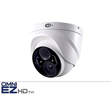 KT&C KEZ-c1TR28V12XIR OMNI EZ HD-TVI 720P OUTDOOR EXIR TURRET/ EYEBALL / DOME CAMERA with 2.8-12MM Lens UTC CONTROL IP66 WEATHER RESISTANT