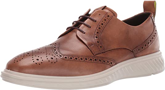 ECCO Men's St.1 Hybrid Lite Brogue Oxford Flat