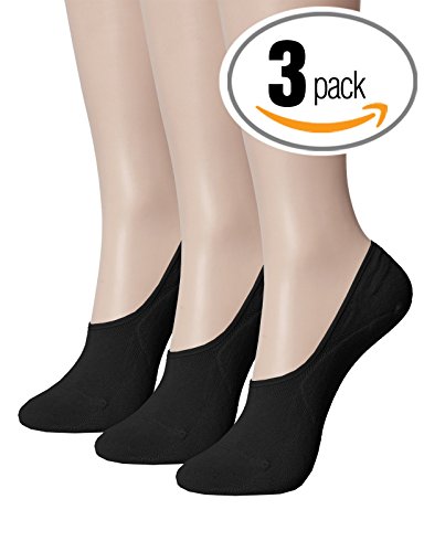 OSABASA Womens 1,3 Pack Casual No-show Socks Flat Boat Line with Non-Slip Grip