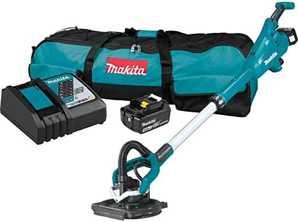 Makita XLS01T 18V LXT® Lithium-Ion Brushless Cordless 9" Drywall Sander Kit, AWS™ Capable (5.0Ah)