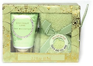 Cozy Sock and Lotion Gift Box Sets (Coconut Lime)