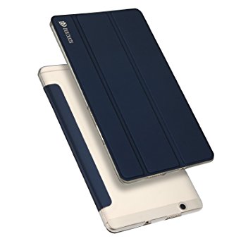 iKuboo Huawei Mediapad M3 8.4 Case, iKuboo Luxury Slim PU Leather Flip Protective Magnetic Cover Case for Huawei Mediapad M3 8.4 with Stand Function- Blue